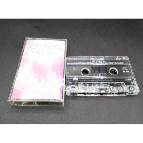 Meat Puppets Too High to Die Music Cassette Tape Vintage 1994 London Records - Picture 2 of 16